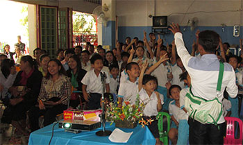 カンボジアの学校